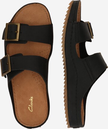 CLARKS Mules 'Brookleigh Sun' in Black