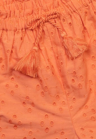 MINOTI Normalny krój Spodnie w kolorze pomarańczowy