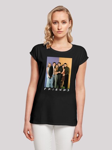 F4NT4STIC Shirt 'Friends  Group Photo' in Black: front