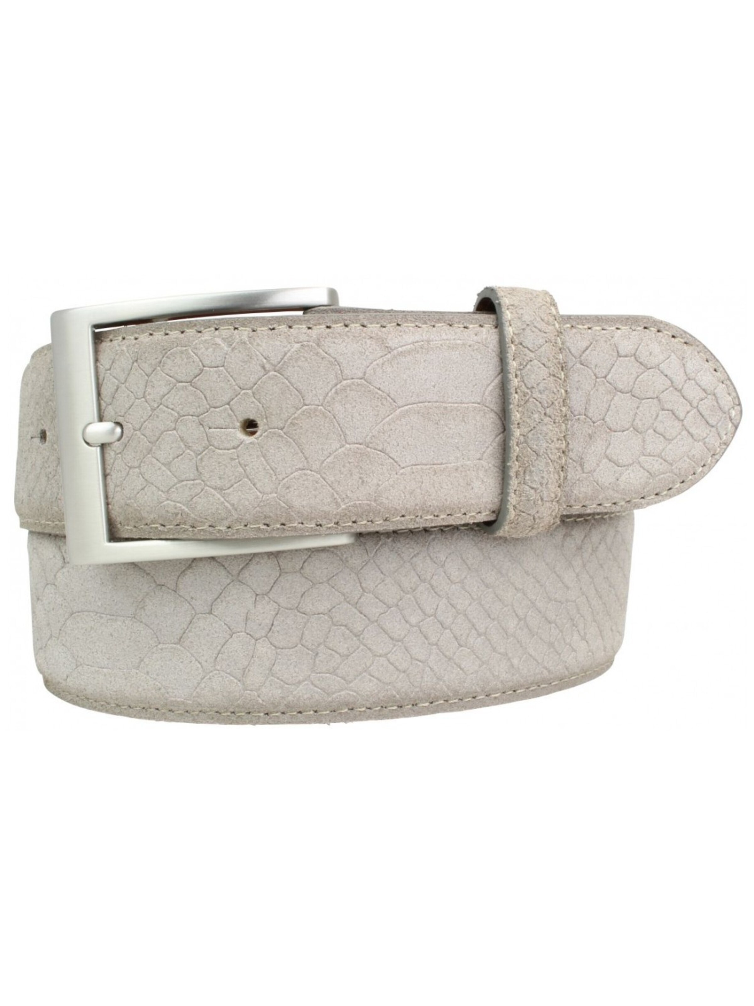 BELTINGER Gürtel 'Violae'‌‌‌‌‌‌‌‌‌ in Grau: Vorderseite