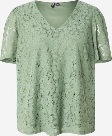 Vero Moda CurveBluza 'VMCHONEY' - zelena boja: prednji dio