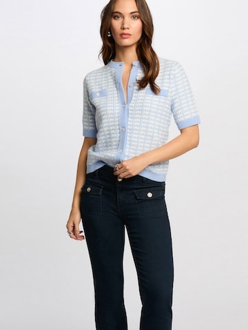 Cardigan '251-RESA' Morgan en bleu : devant