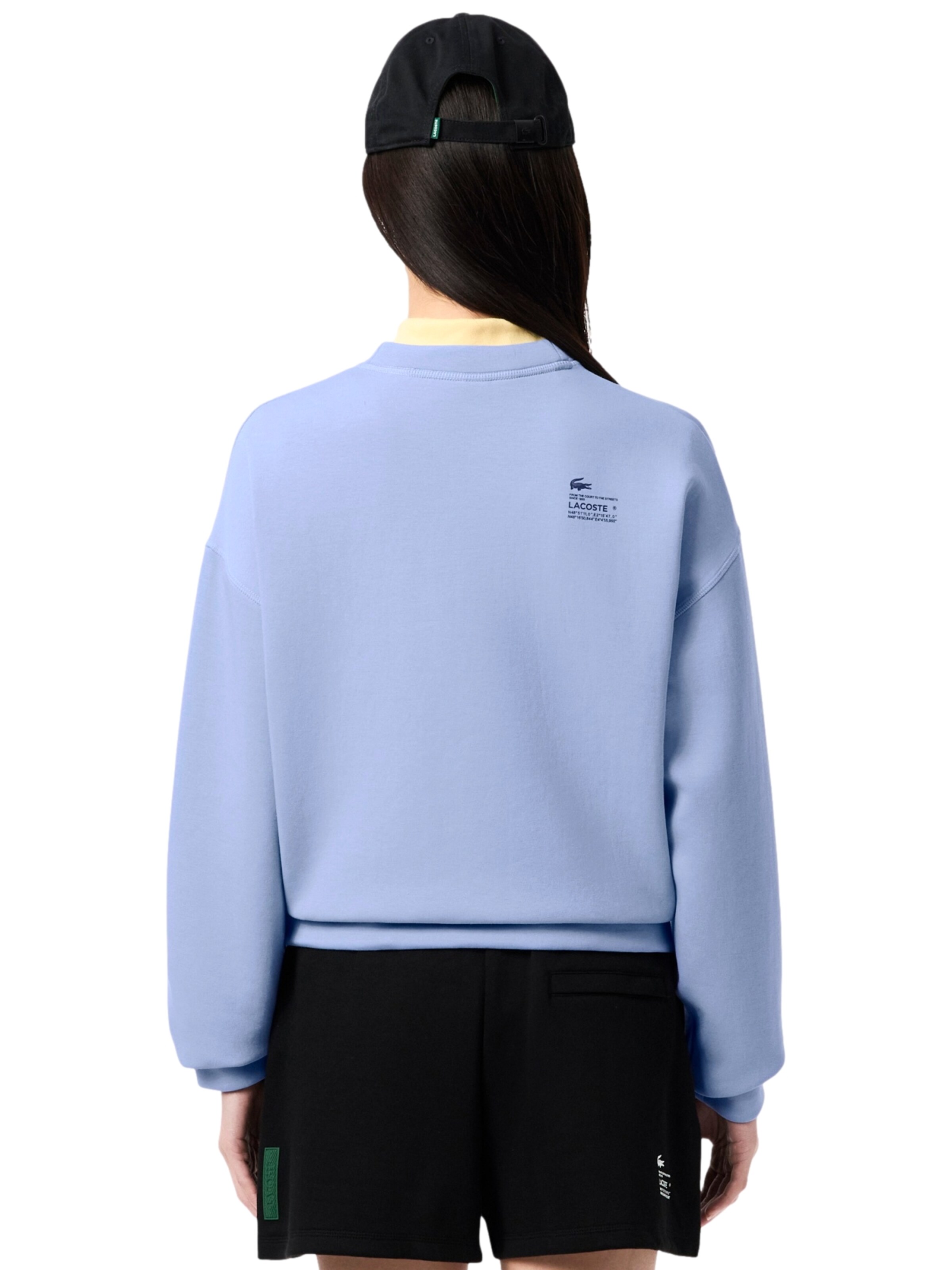 LACOSTE Sweatshirt in Lila
