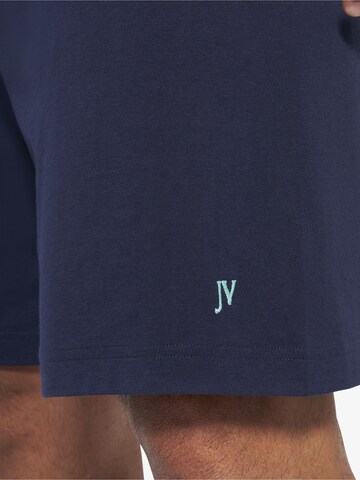 Jan Vanderstorm Schlafanzug 'Audun' in Schwarz