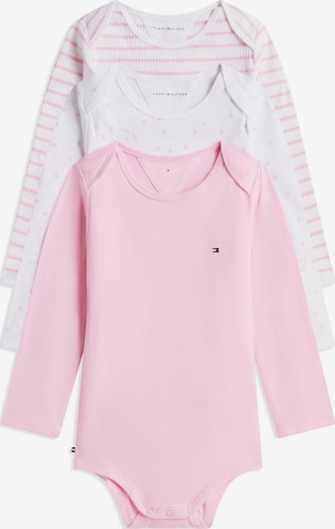 TOMMY HILFIGER Romper/bodysuit 'Essential' in Pink: front