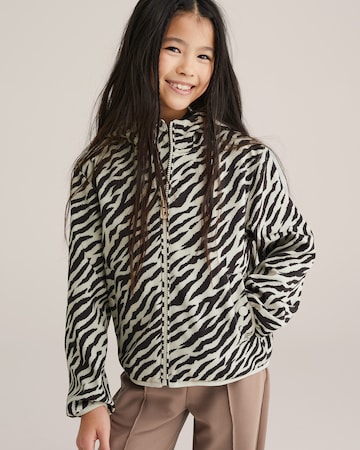 WE Fashion Övergångsjacka i beige: framsida