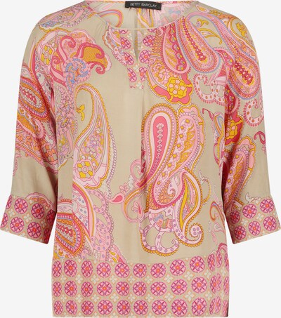 Betty Barclay Bluse in camel / gelb / rosa / hellpink, Produktansicht