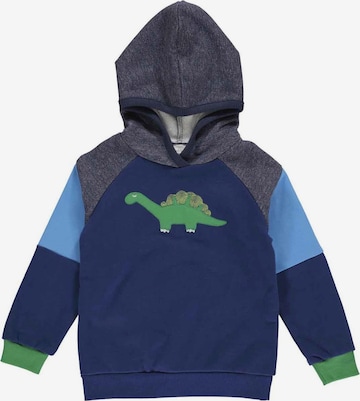 Sweat '' Fred's World by GREEN COTTON en bleu : devant