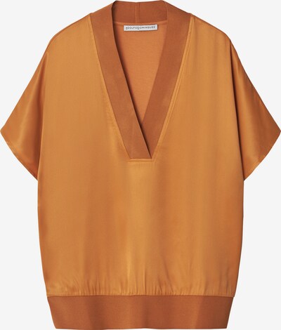 Marškinėliai iš Adolfo Dominguez, spalva – oranžinė, Prekių apžvalga