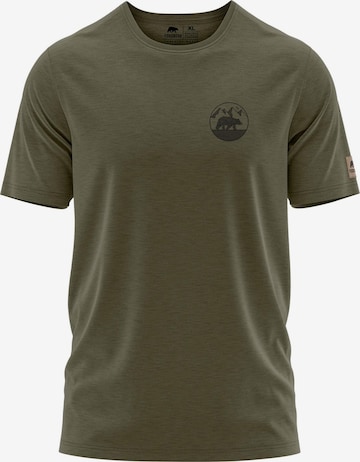 FORSBERG Shirt 'Ängarson' in Grün: Vorderseite