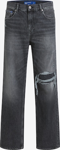 juoda KARL LAGERFELD JEANS Laisvas Džinsai: priekis