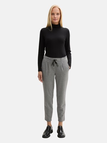 TOM TAILOR Tapered Broek in Zwart