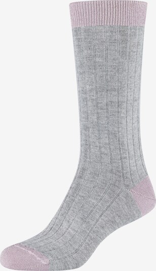 TOO HOT TO HIDE Socken 'Cuddly Fee' in grau / pink, Produktansicht