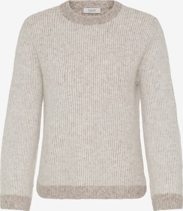 Pull-over 'MMINNA ' b.young en marron : devant