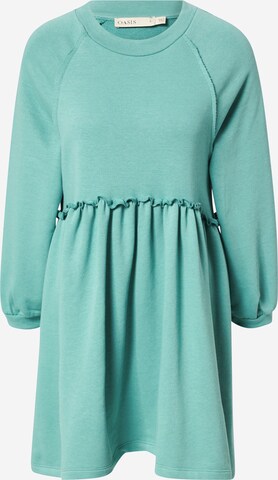 Robe Oasis en vert : devant