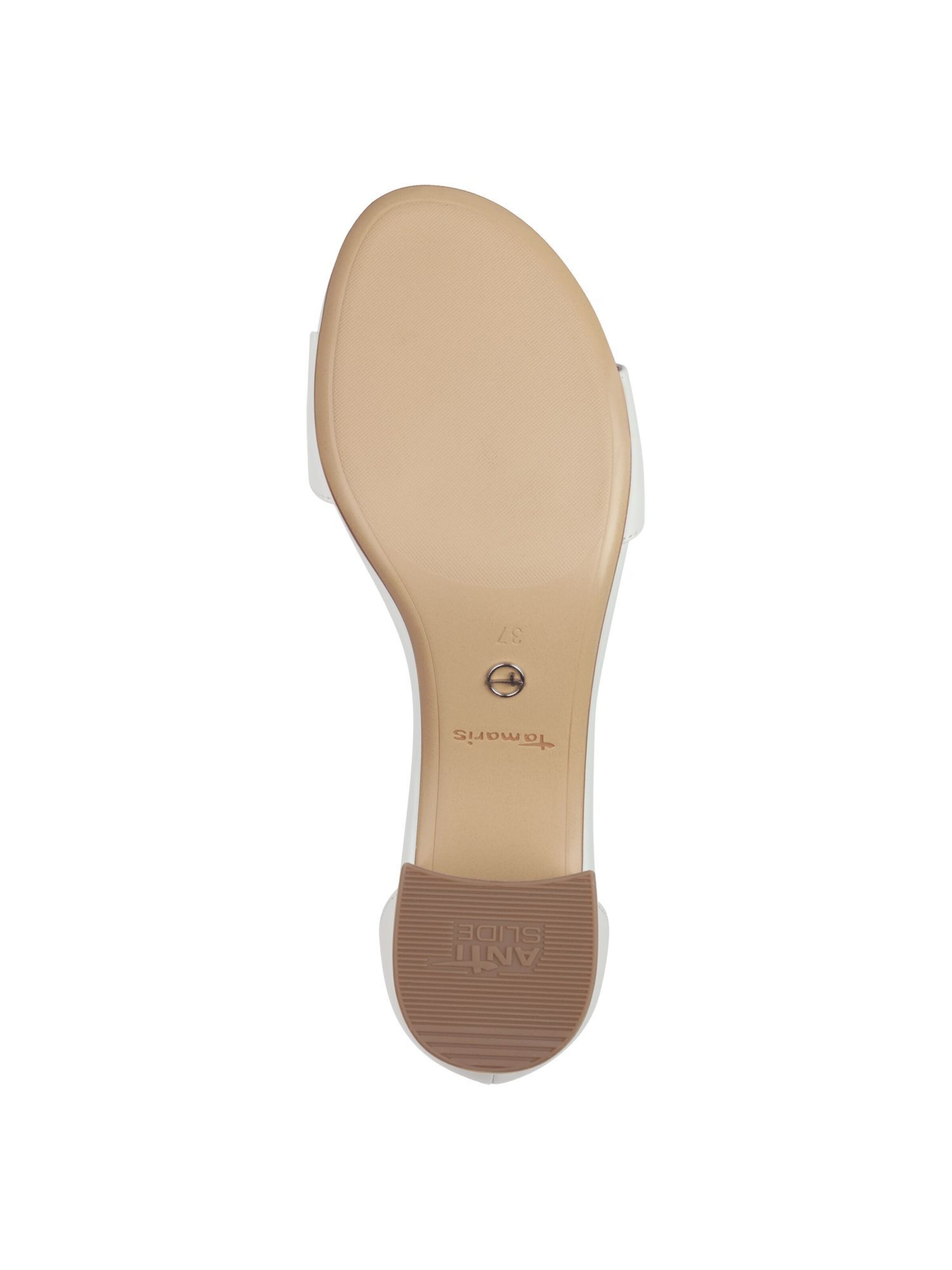 Tamaris Sandalen met riem in Wit