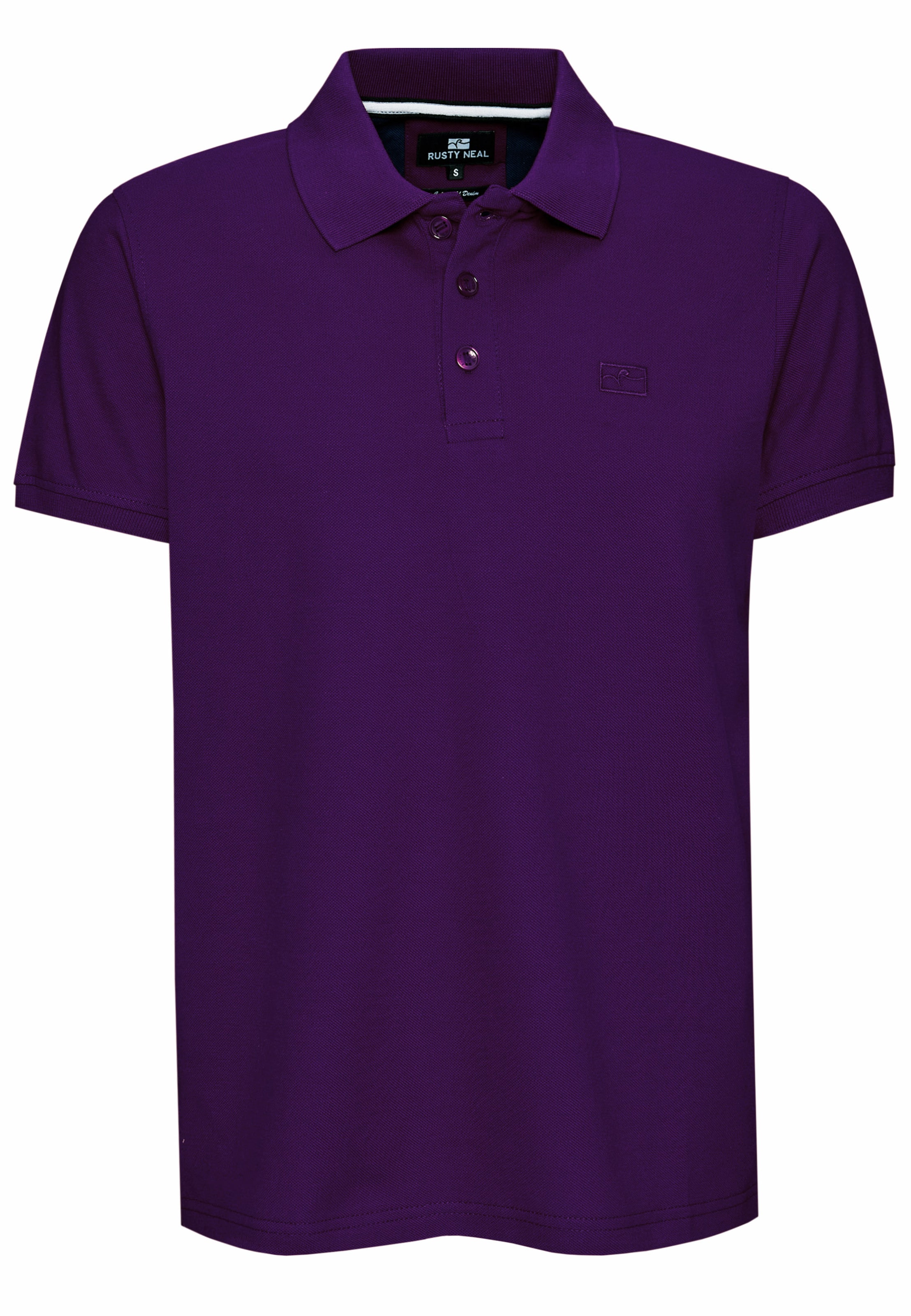 Rusty Neal Shirt in Purple: front