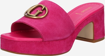 GUESS Mules 'CINZIA' in Pink: front