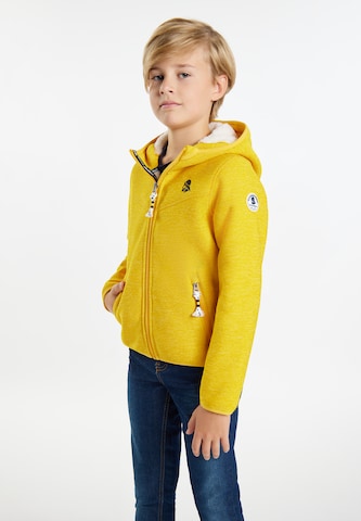 Schmuddelwedda Fleece Jacket in Yellow: front