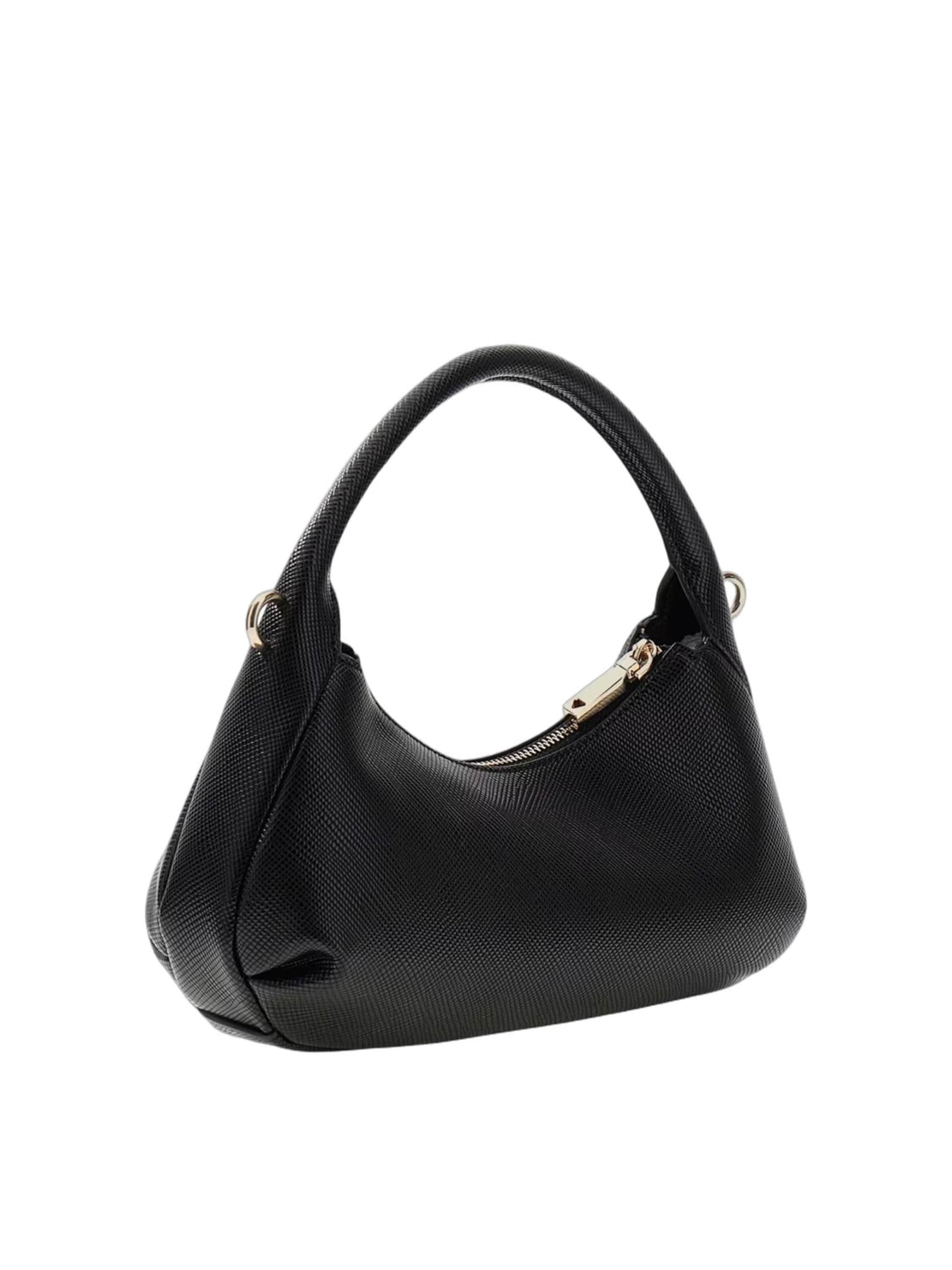 GUESS Õlakott 'Guess Sac Hobo Gilda Mini Black', värv must