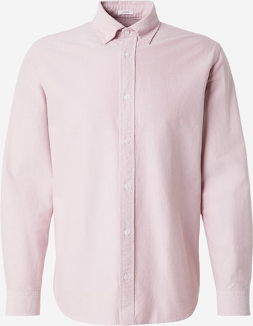 JACK & JONES Рубашка 'JPRBLUHARVEY' в Ярко-розовый: спереди