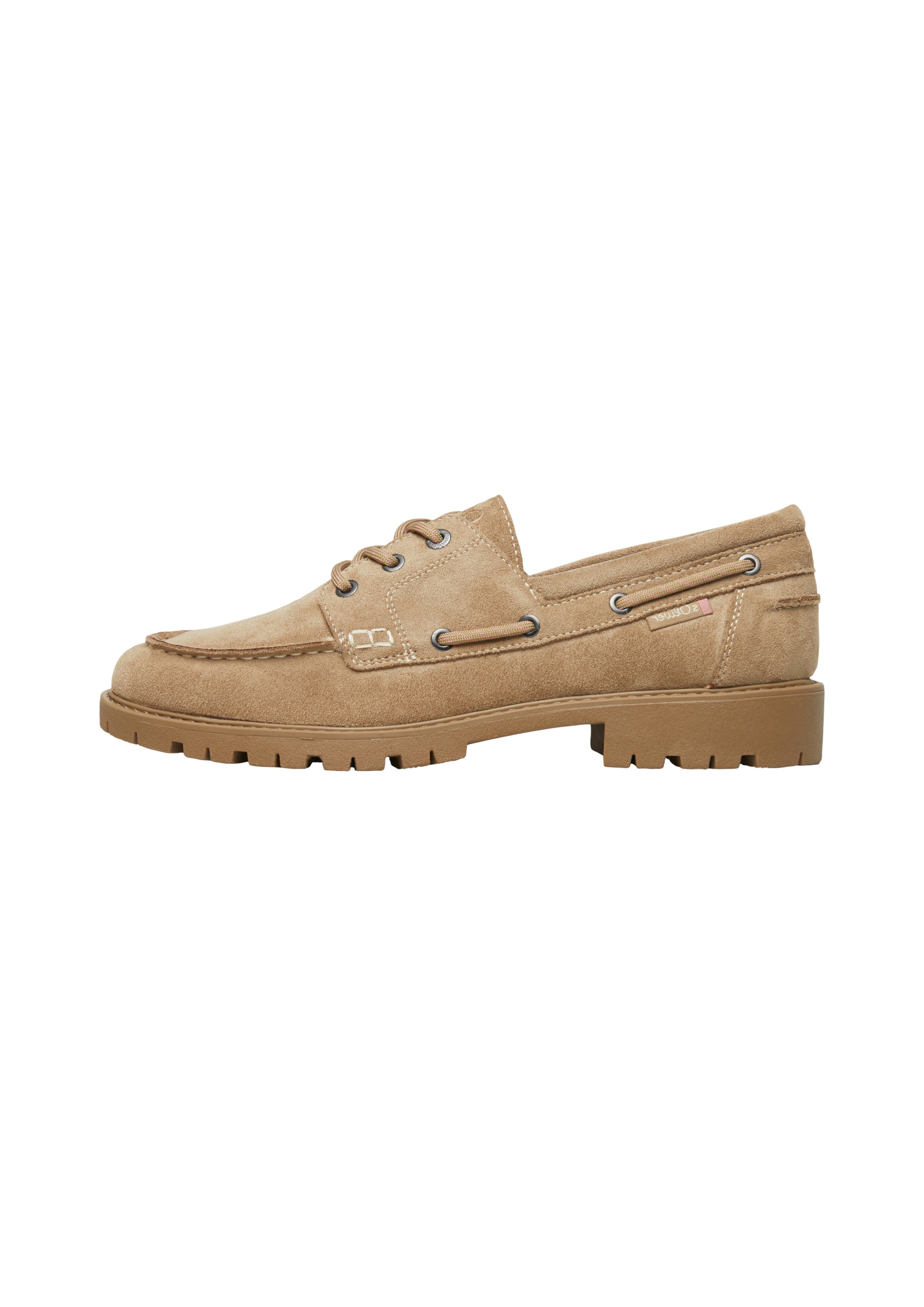 s.Oliver Mocassins in Beige: voorkant