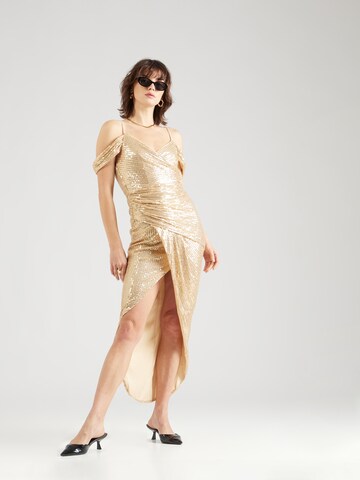 TFNC Společenské šaty 'SECCA' – zlatá