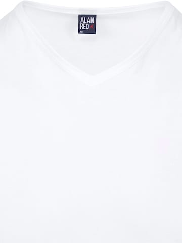 alan red Shirt 'Minto' in White