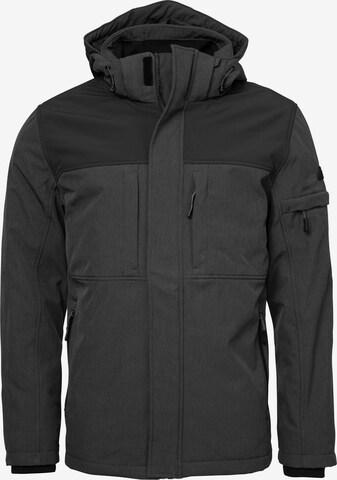 Veste mi-saison 'Jan' Hero en gris : devant