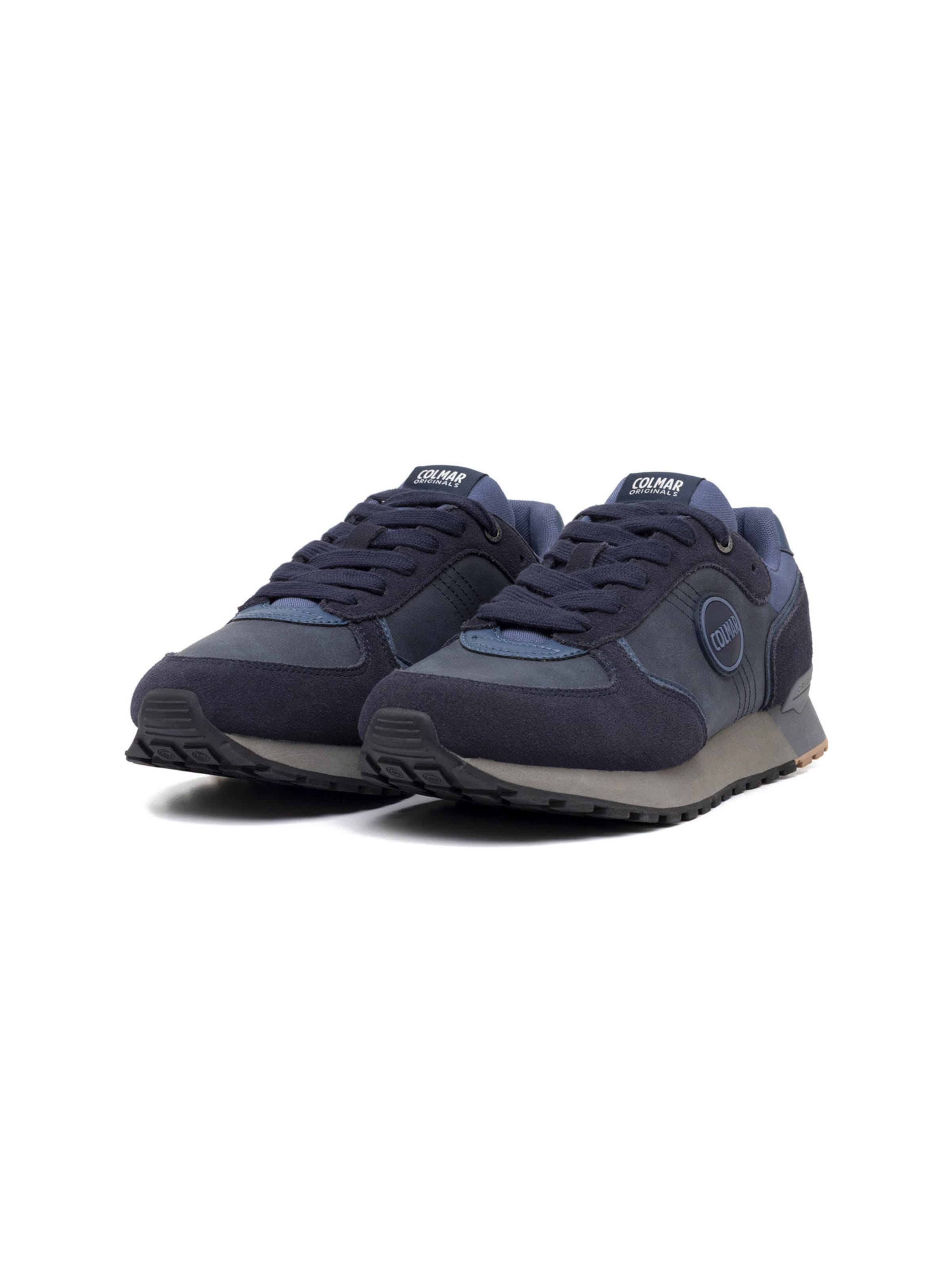 Colmar Platform trainers 'Travis Boost' in Blue: front
