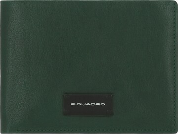 Piquadro Wallet in Green: front