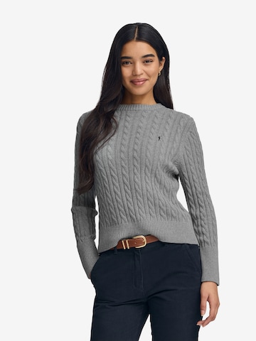 Polo Club Sweater in Grey: front