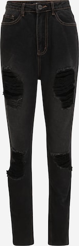 Missguided Tall Jeans in Zwart: voorkant