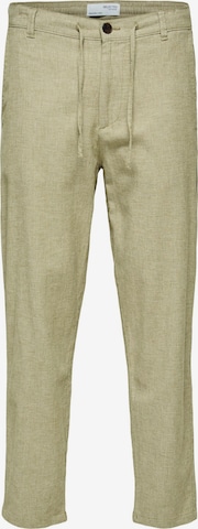 SELECTED HOMME - Calças chino 'Brody' em bege: frente