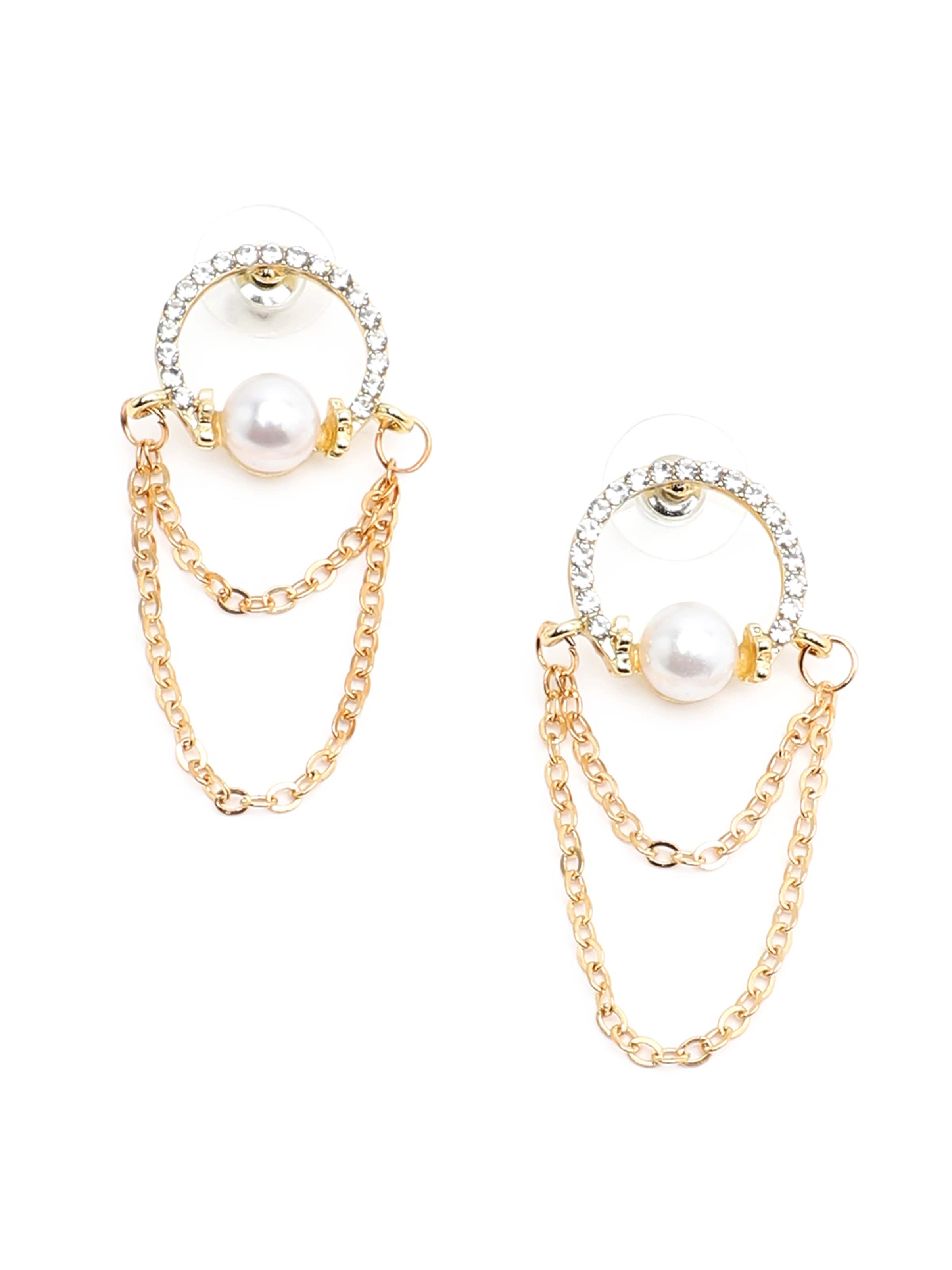 SOHI - Brincos 'Maaya' em ouro: frente