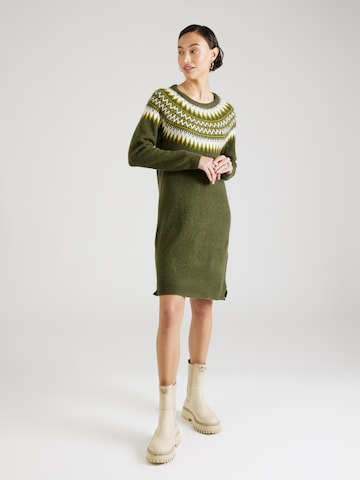 Fransa Knitted dress 'ISABELLA' in Green: front