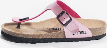 Bayton T-bar sandals 'Melia' in Pink: front