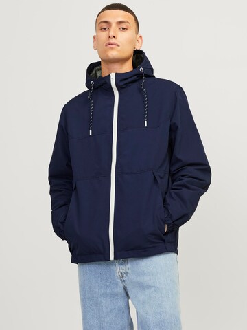 JACK & JONES - Chaqueta de entretiempo 'CLIMB' en azul: frente