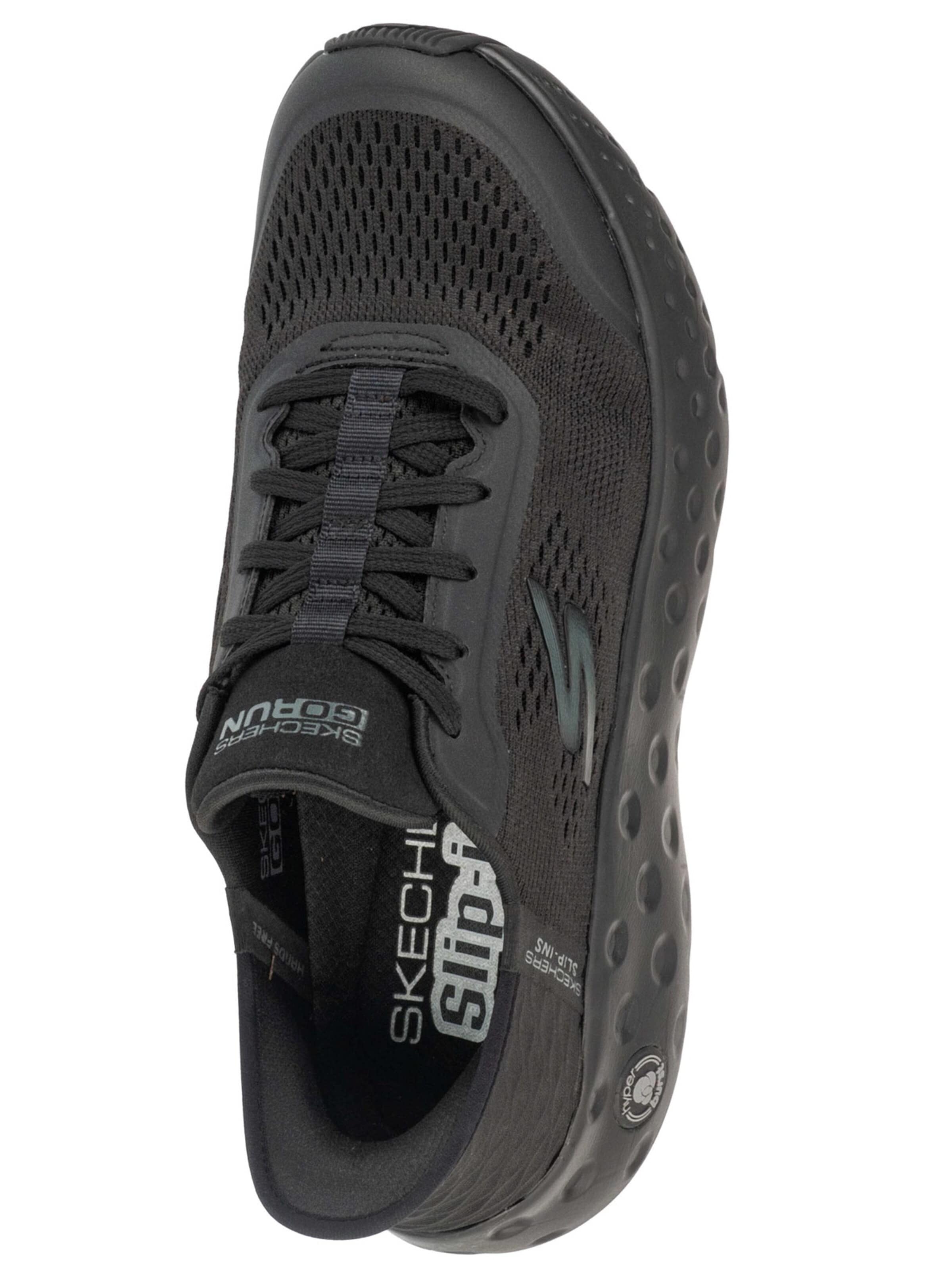 SKECHERS Running shoe 'Skechers Slip-Ins: Max Cushioning - Hyper Craze' in Black