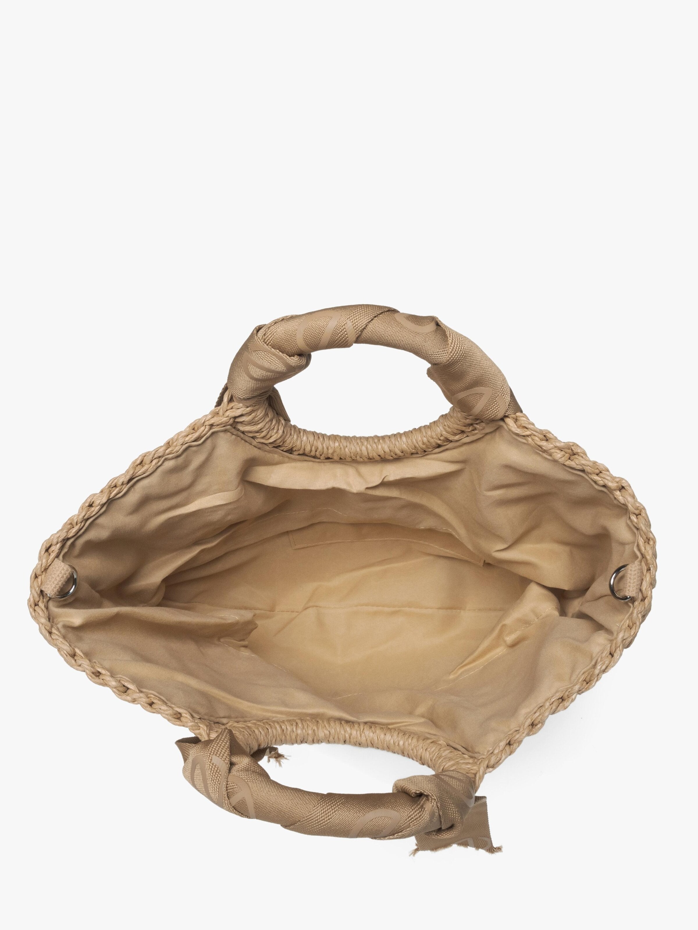 Estro Handbag '18207-0' in Beige