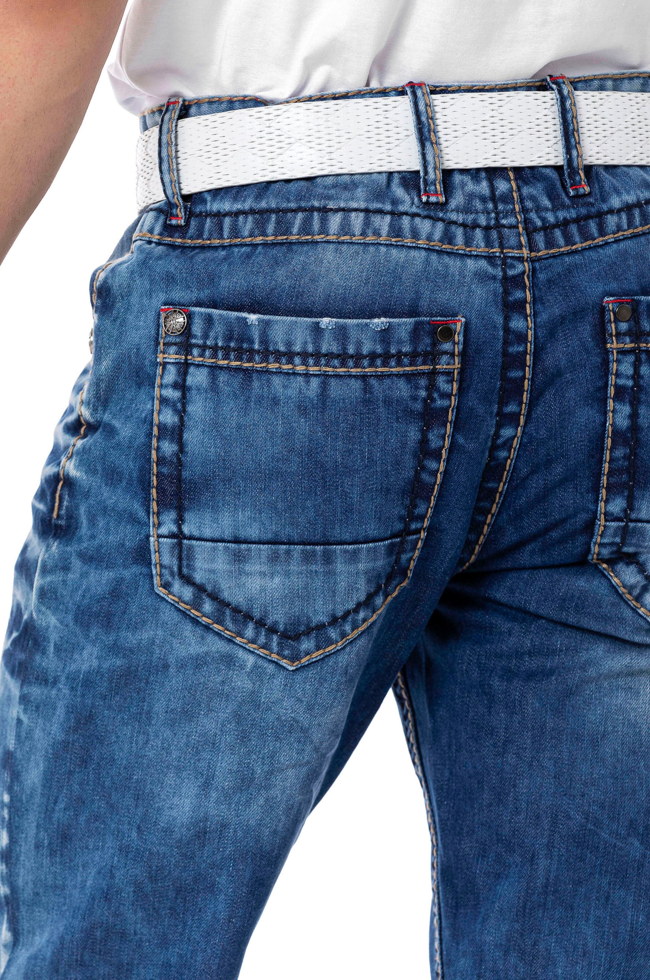 CIPO & BAXX Regular Jeans in Blue