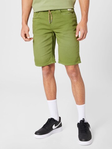 Regular Pantalon BLEND en vert : devant