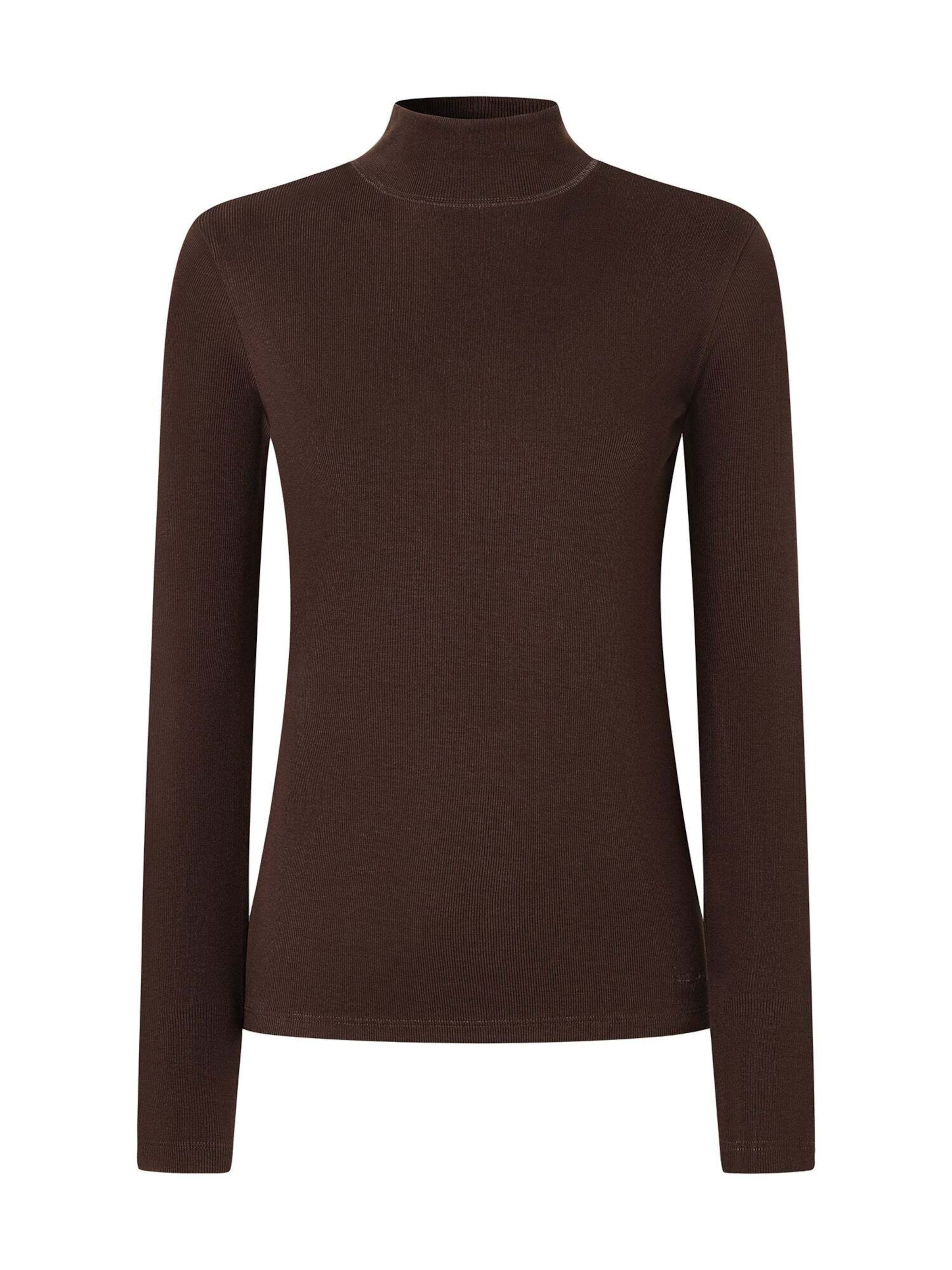 Pepe Jeans Shirt 'Bruna' in Braun: Vorderseite