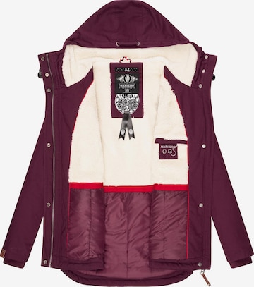 MARIKOO Winter Jacket 'Bikoo' in Red