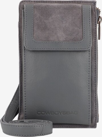 Borsa a tracolla di Cowboysbag in grigio: frontale