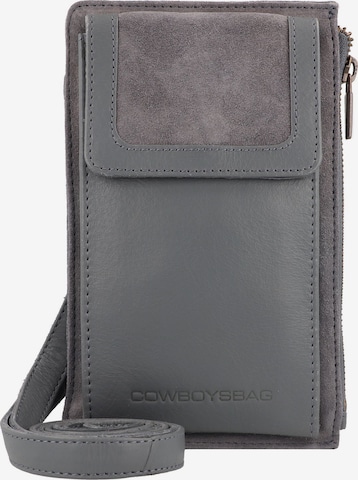 Borsa a tracolla di Cowboysbag in grigio: frontale
