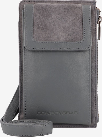 Sac à bandoulière Cowboysbag en gris : devant