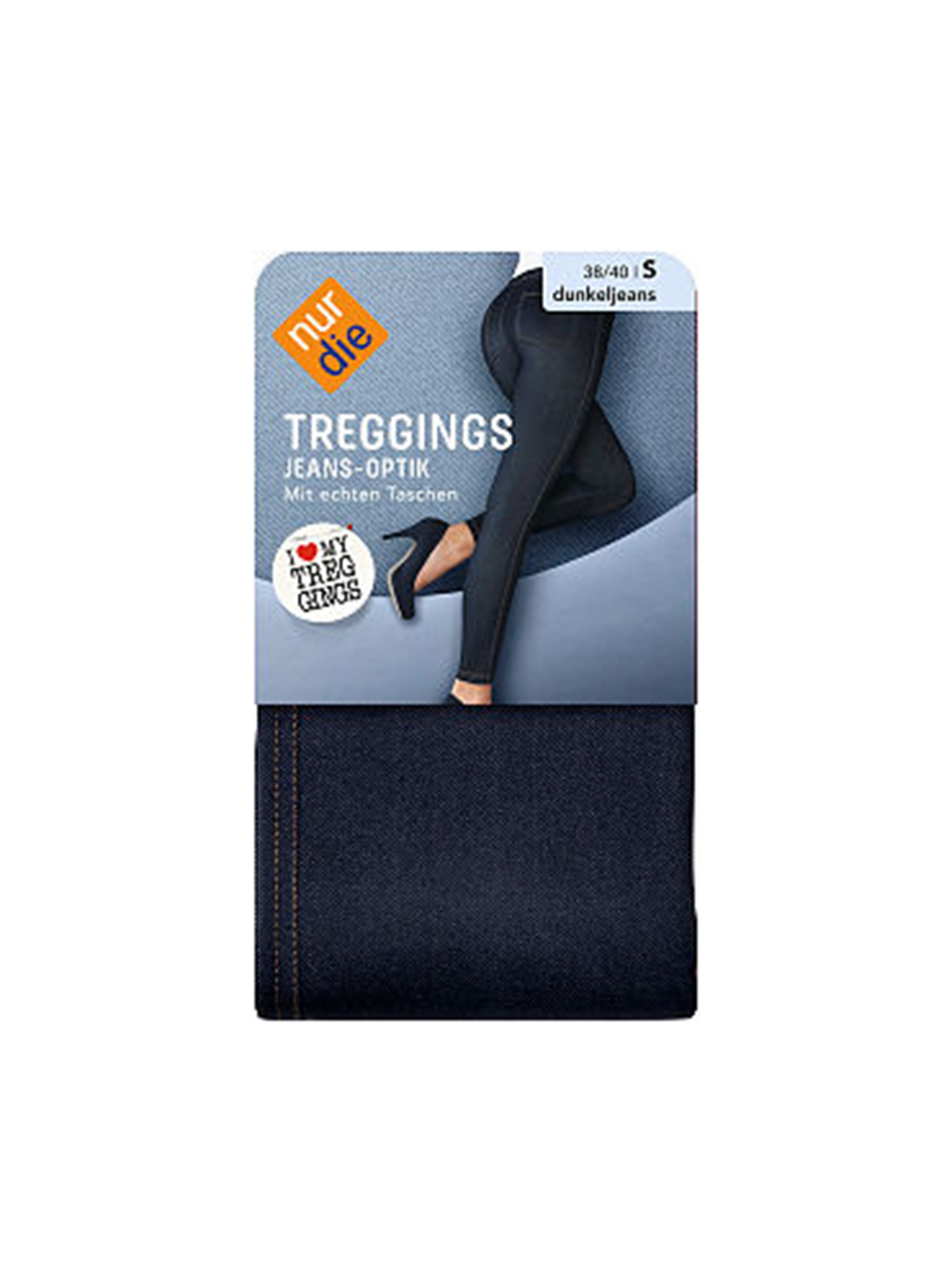 Nur Die Skinny Jeggings ' in Jeans-Optik ' in Blue