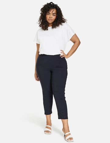 Coupe slim Pantalon SAMOON en bleu