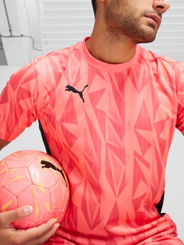 PUMA - Camisa funcionais 'Individual Final' em laranja